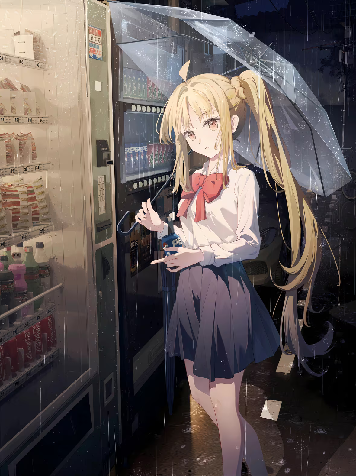 雨伞虹夏( •̀ ω •́ )y~